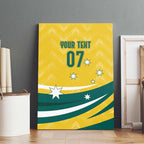 Australia 2024 Olympics Custom Canvas Wall Art Rise of the Roos