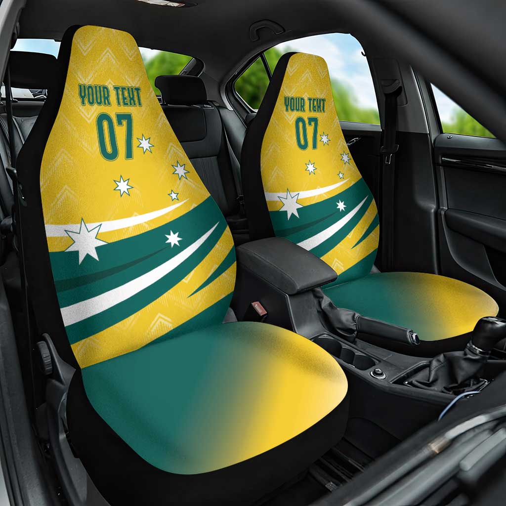 Australia 2024 Olympics Custom Car Seat Cover Rise of the Roos