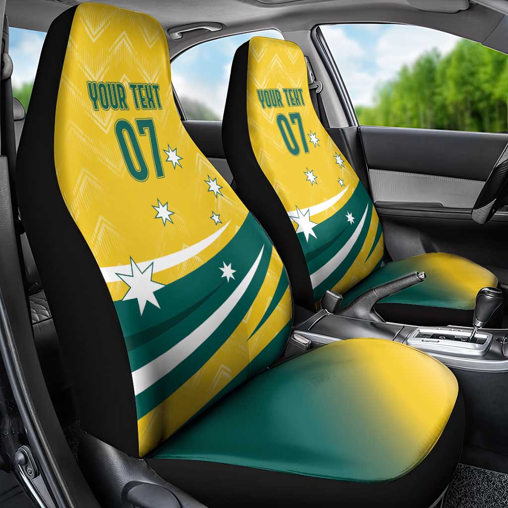 Australia 2024 Olympics Custom Car Seat Cover Rise of the Roos