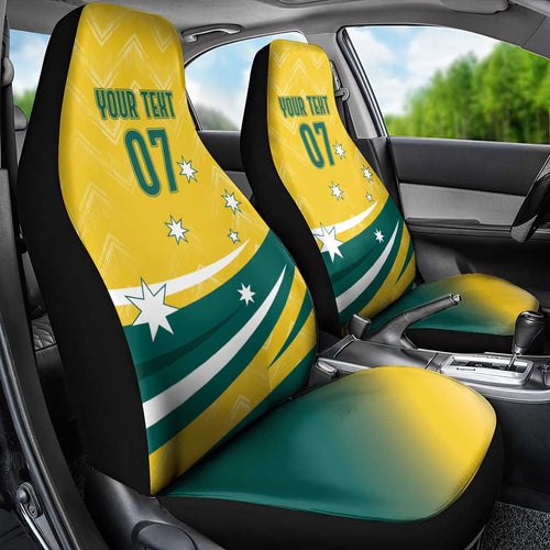 Australia 2024 Olympics Custom Car Seat Cover Rise of the Roos