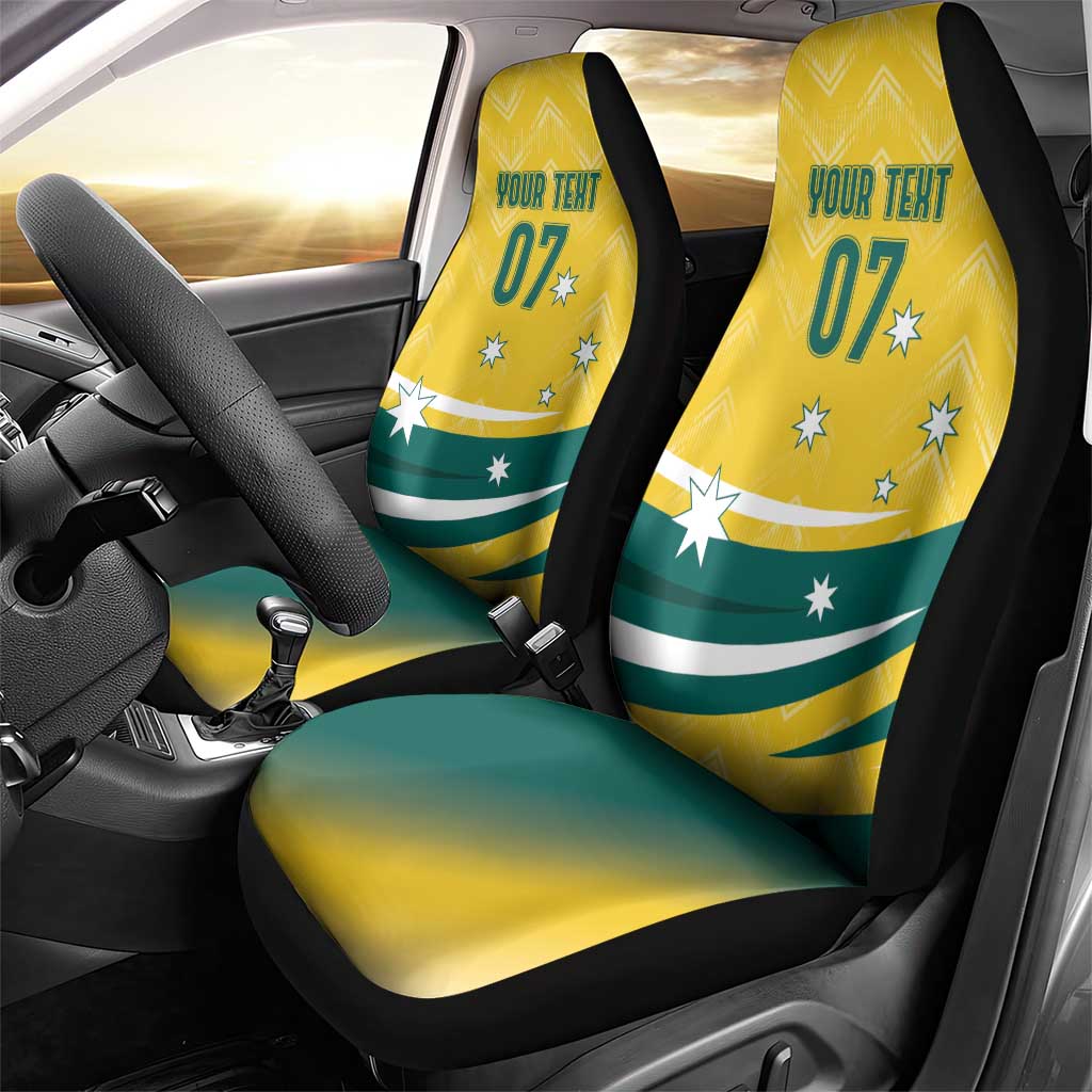 Australia 2024 Olympics Custom Car Seat Cover Rise of the Roos