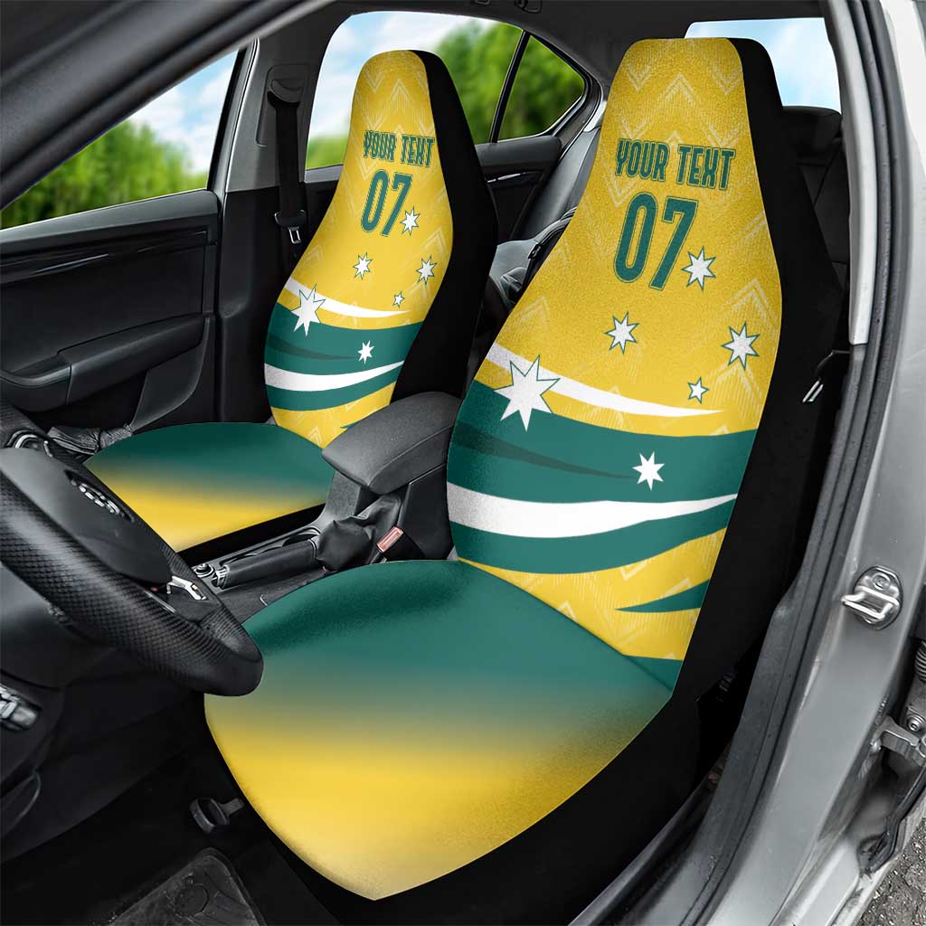 Australia 2024 Olympics Custom Car Seat Cover Rise of the Roos