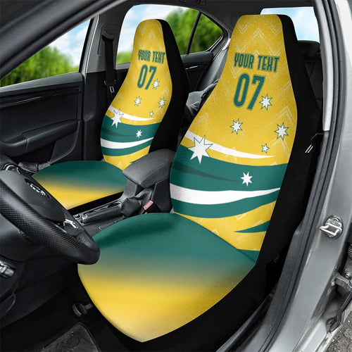 Australia 2024 Olympics Custom Car Seat Cover Rise of the Roos