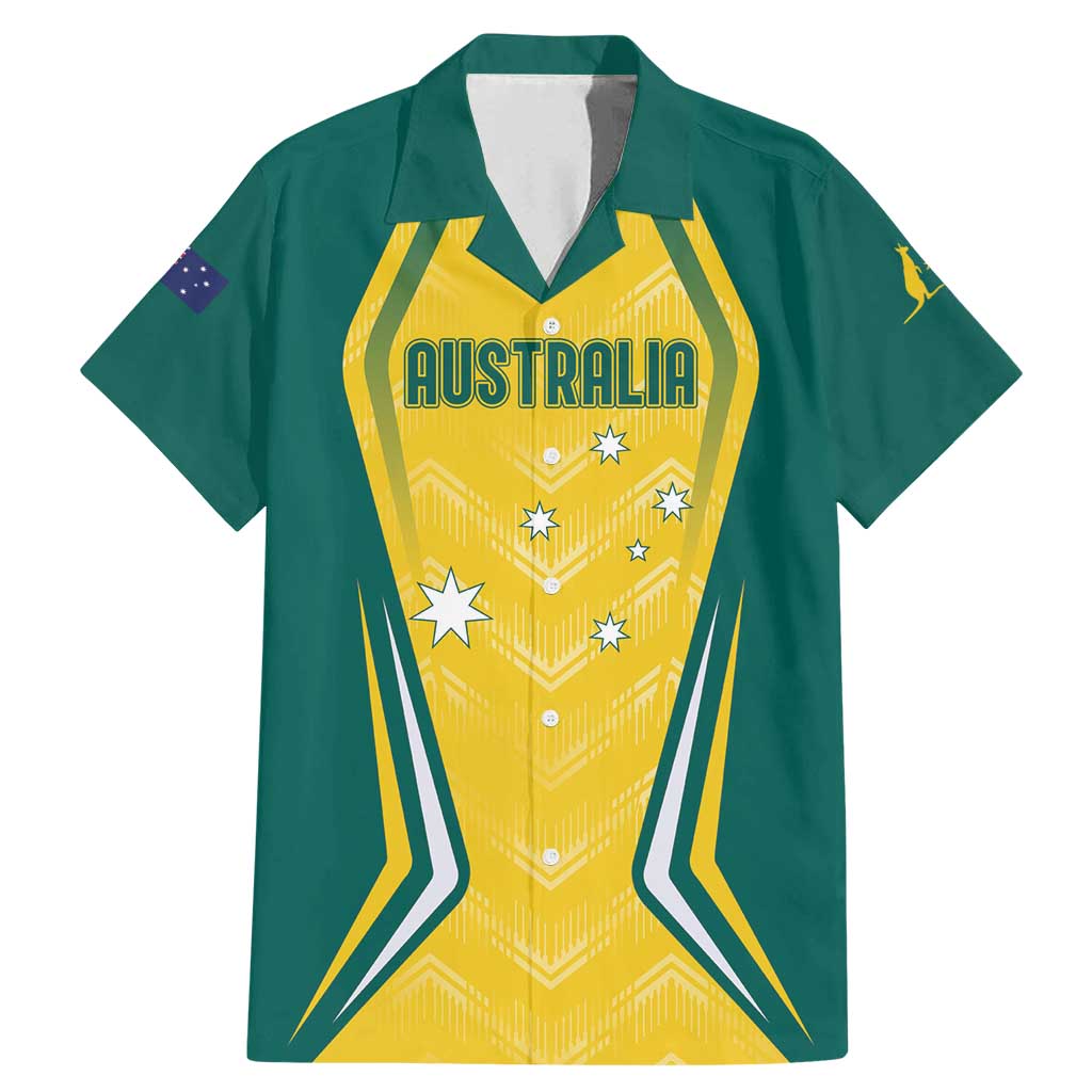 Australia 2024 Olympics Custom Family Matching Mermaid Dress and Hawaiian Shirt Rise of the Roos