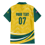 Australia 2024 Olympics Custom Family Matching Mermaid Dress and Hawaiian Shirt Rise of the Roos