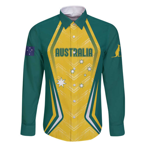 Australia 2024 Olympics Custom Family Matching Off Shoulder Short Dress and Hawaiian Shirt Rise of the Roos