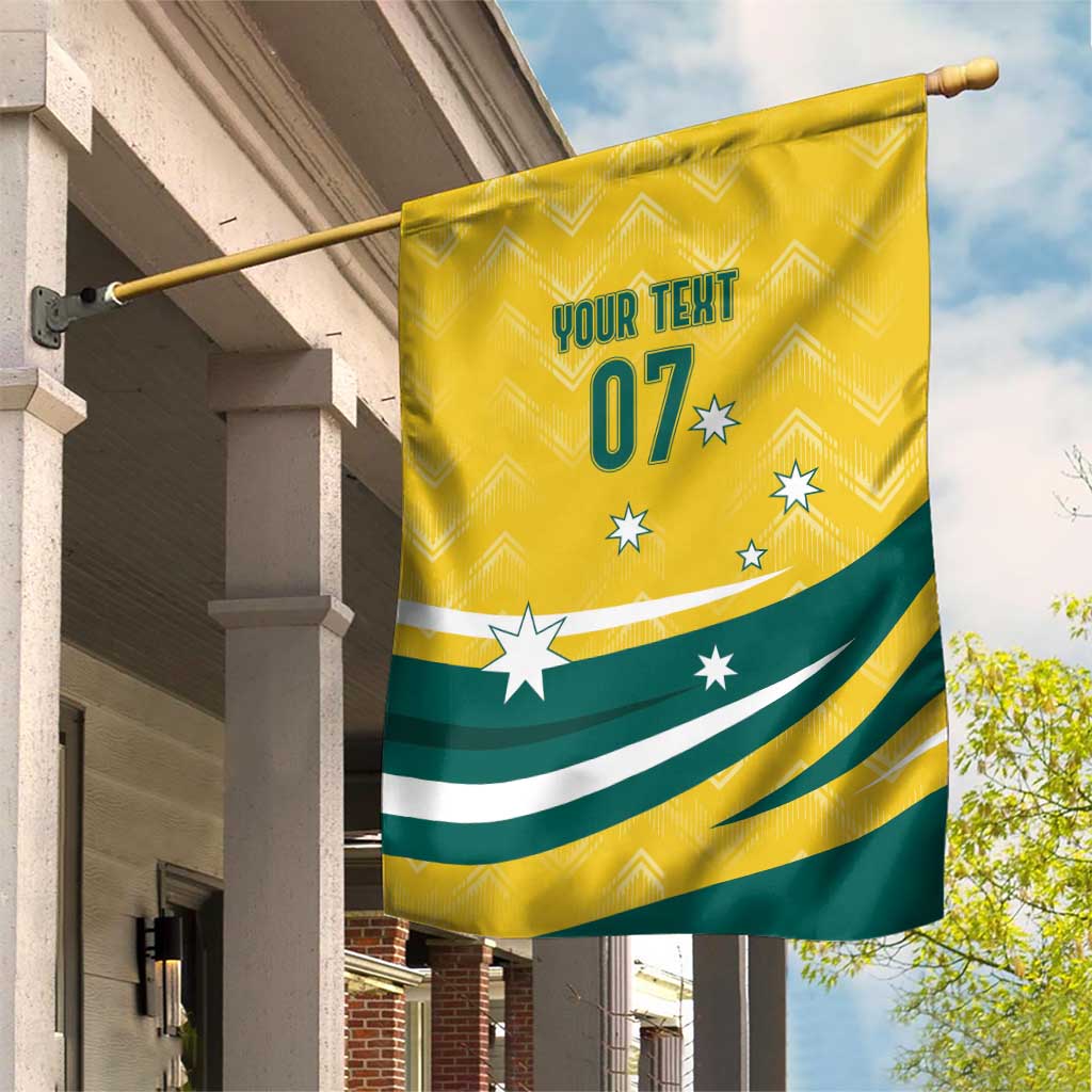 Australia 2024 Olympics Custom Garden Flag Rise of the Roos
