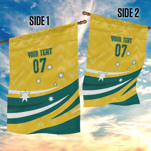 Australia 2024 Olympics Custom Garden Flag Rise of the Roos
