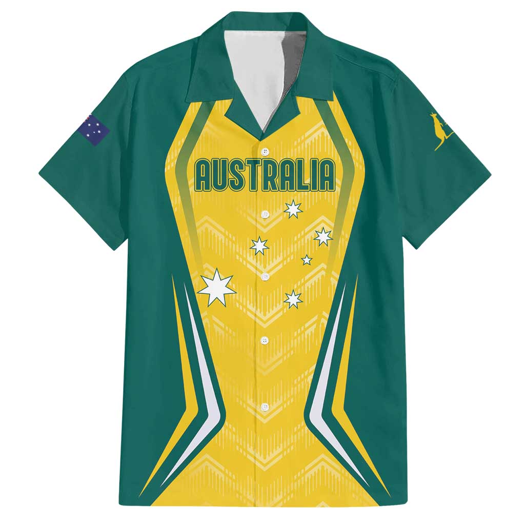 Australia 2024 Olympics Custom Hawaiian Shirt Rise of the Roos