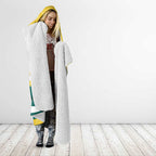 Australia 2024 Olympics Custom Hooded Blanket Rise of the Roos