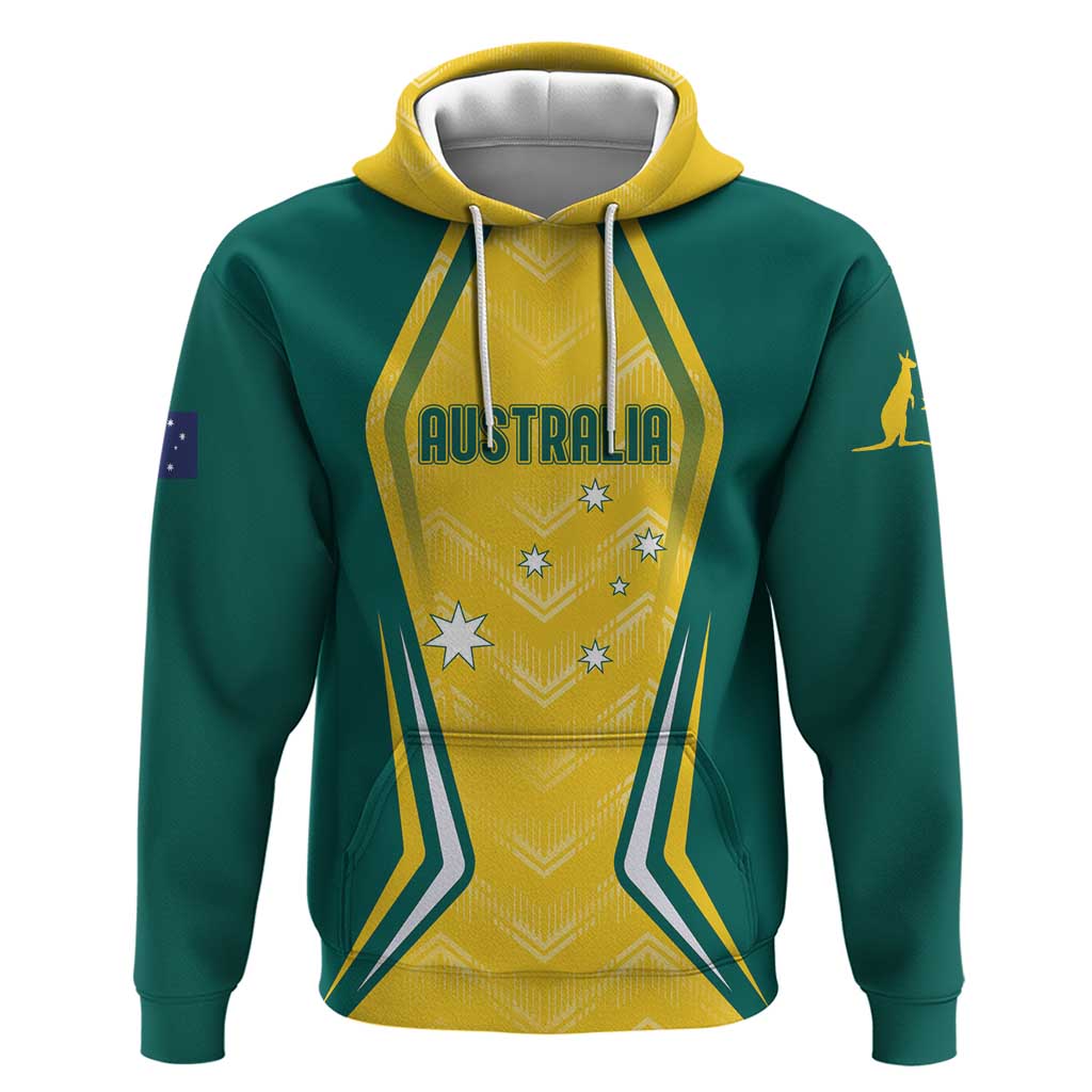Australia 2024 Olympics Custom Hoodie Rise of the Roos