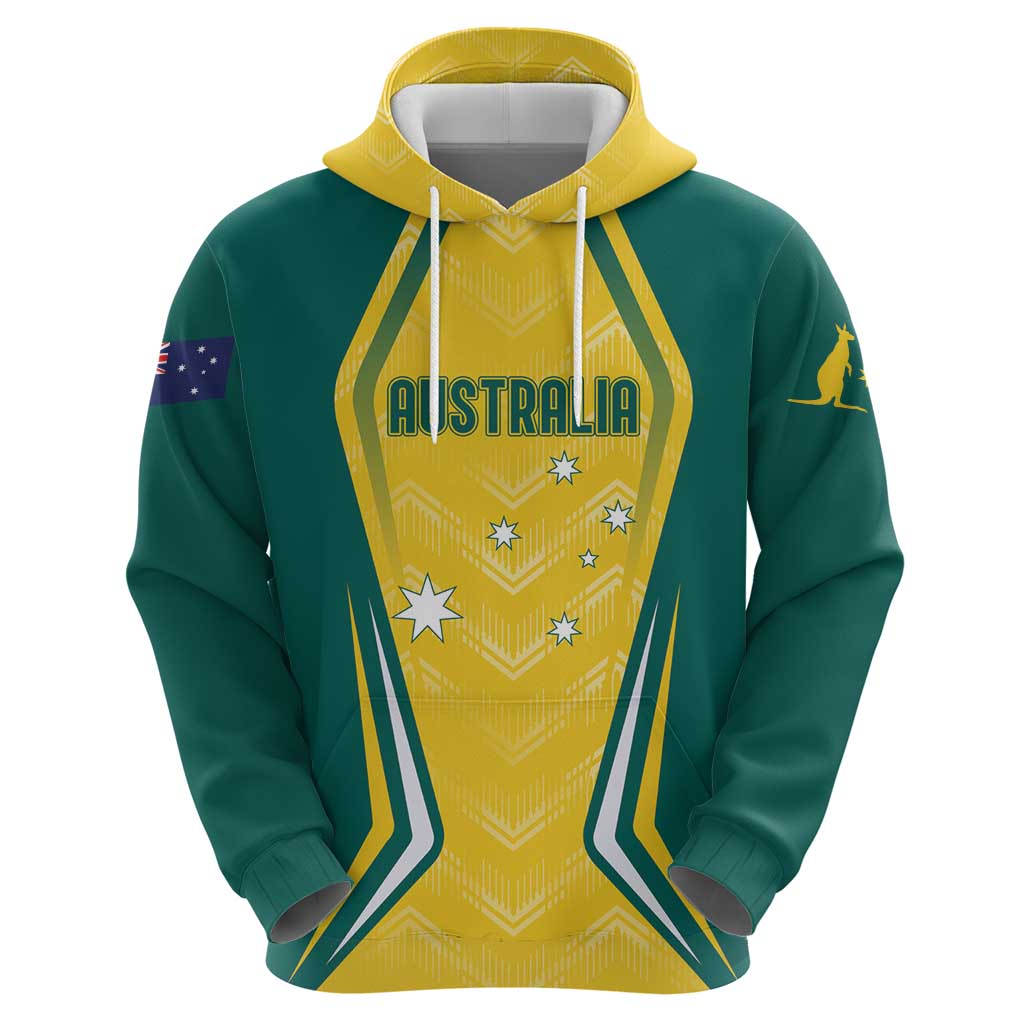 Australia 2024 Olympics Custom Hoodie Rise of the Roos