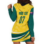 Australia 2024 Olympics Custom Hoodie Dress Rise of the Roos
