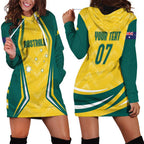 Australia 2024 Olympics Custom Hoodie Dress Rise of the Roos