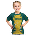 Australia 2024 Olympics Custom Kid T Shirt Rise of the Roos
