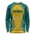 Australia 2024 Olympics Custom Long Sleeve Shirt Rise of the Roos
