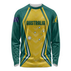 Australia 2024 Olympics Custom Long Sleeve Shirt Rise of the Roos