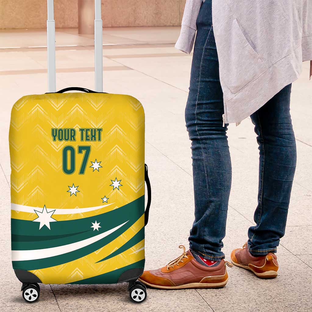 Australia 2024 Olympics Custom Luggage Cover Rise of the Roos