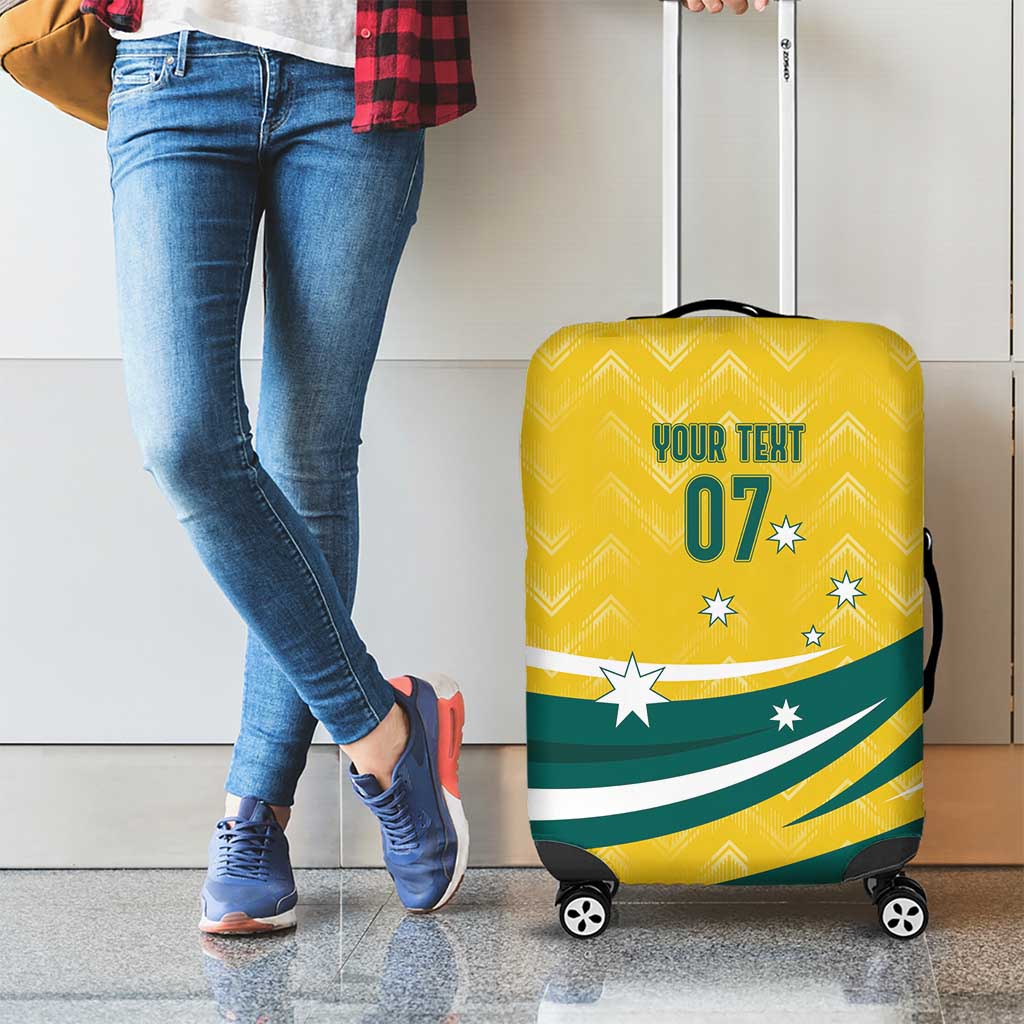 Australia 2024 Olympics Custom Luggage Cover Rise of the Roos