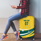 Australia 2024 Olympics Custom Luggage Cover Rise of the Roos