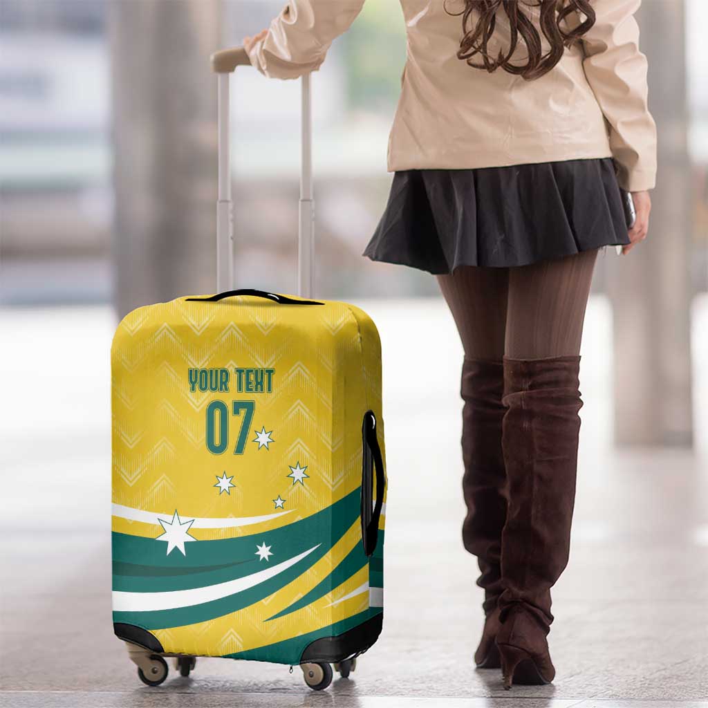 Australia 2024 Olympics Custom Luggage Cover Rise of the Roos