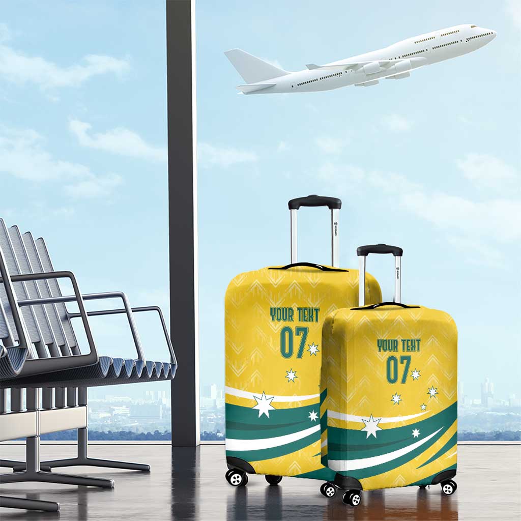 Australia 2024 Olympics Custom Luggage Cover Rise of the Roos