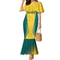 Australia 2024 Olympics Custom Mermaid Dress Rise of the Roos