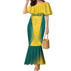 Australia 2024 Olympics Custom Mermaid Dress Rise of the Roos