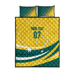 Australia 2024 Olympics Custom Quilt Bed Set Rise of the Roos
