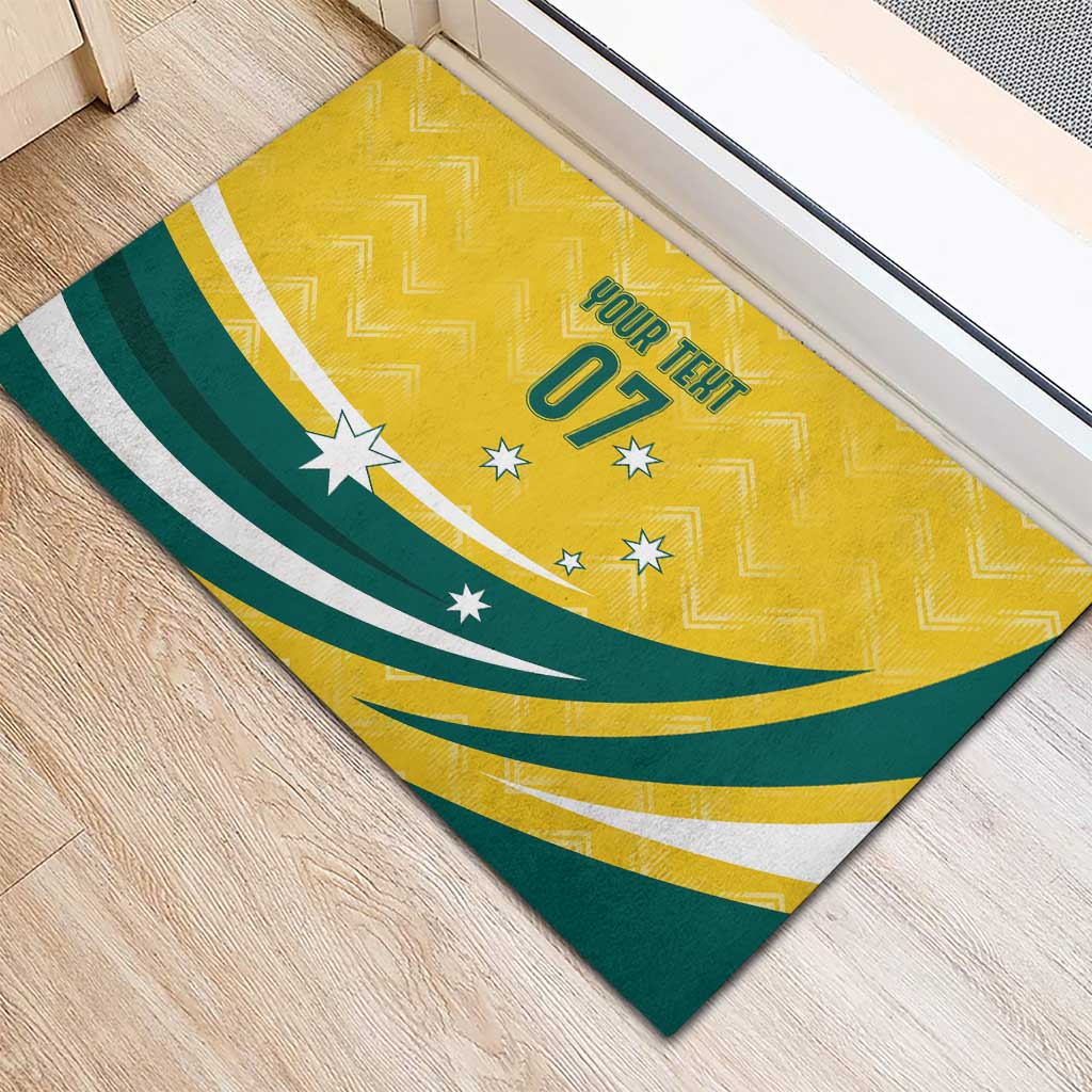 Australia 2024 Olympics Custom Rubber Doormat Rise of the Roos