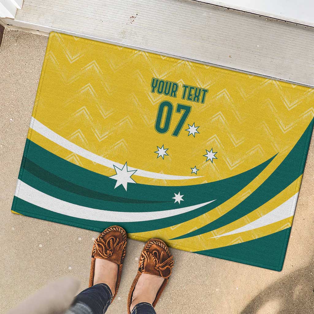 Australia 2024 Olympics Custom Rubber Doormat Rise of the Roos
