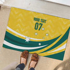 Australia 2024 Olympics Custom Rubber Doormat Rise of the Roos