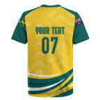Australia 2024 Olympics Custom Rugby Jersey Rise of the Roos