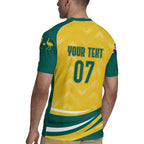 Australia 2024 Olympics Custom Rugby Jersey Rise of the Roos