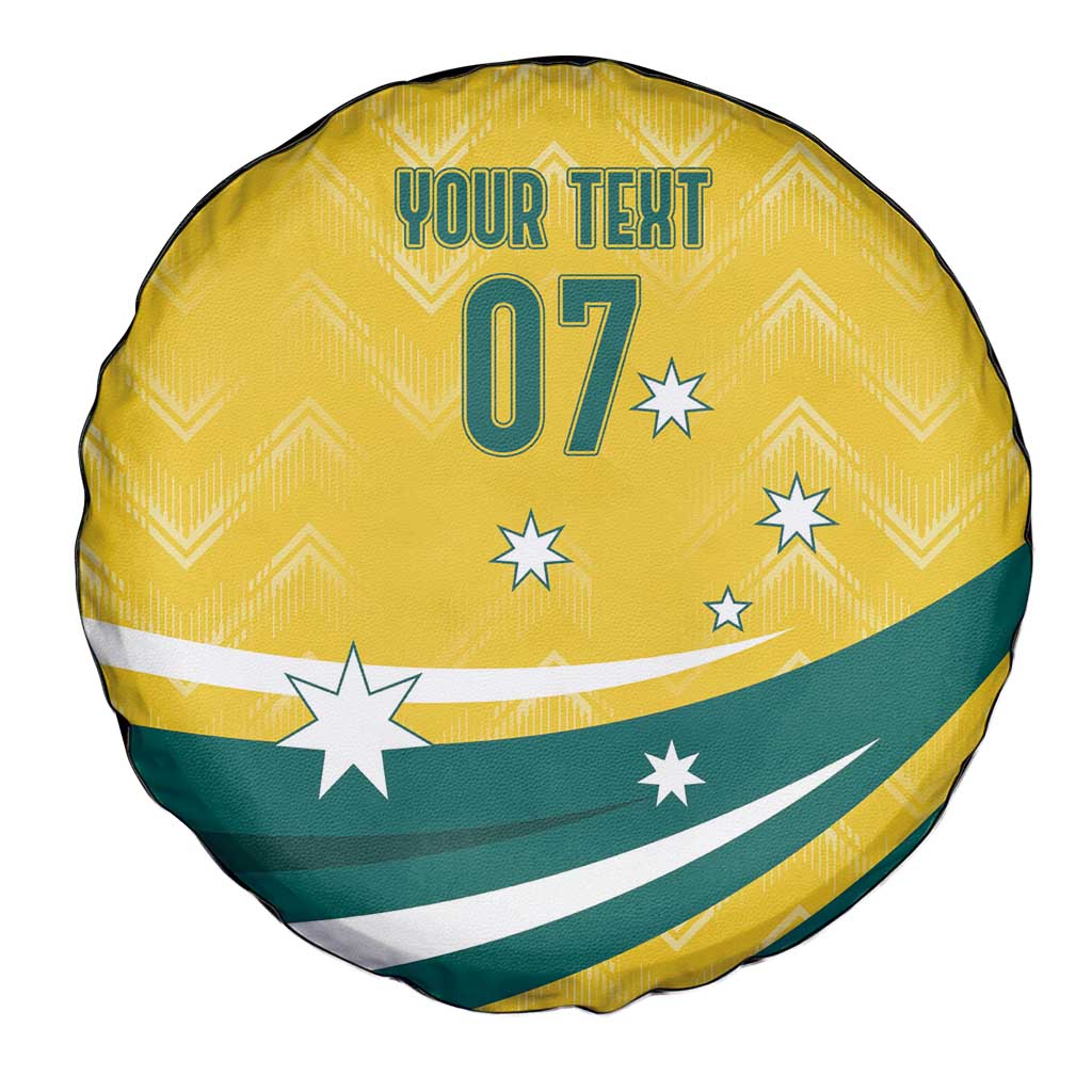 Australia 2024 Olympics Custom Spare Tire Cover Rise of the Roos