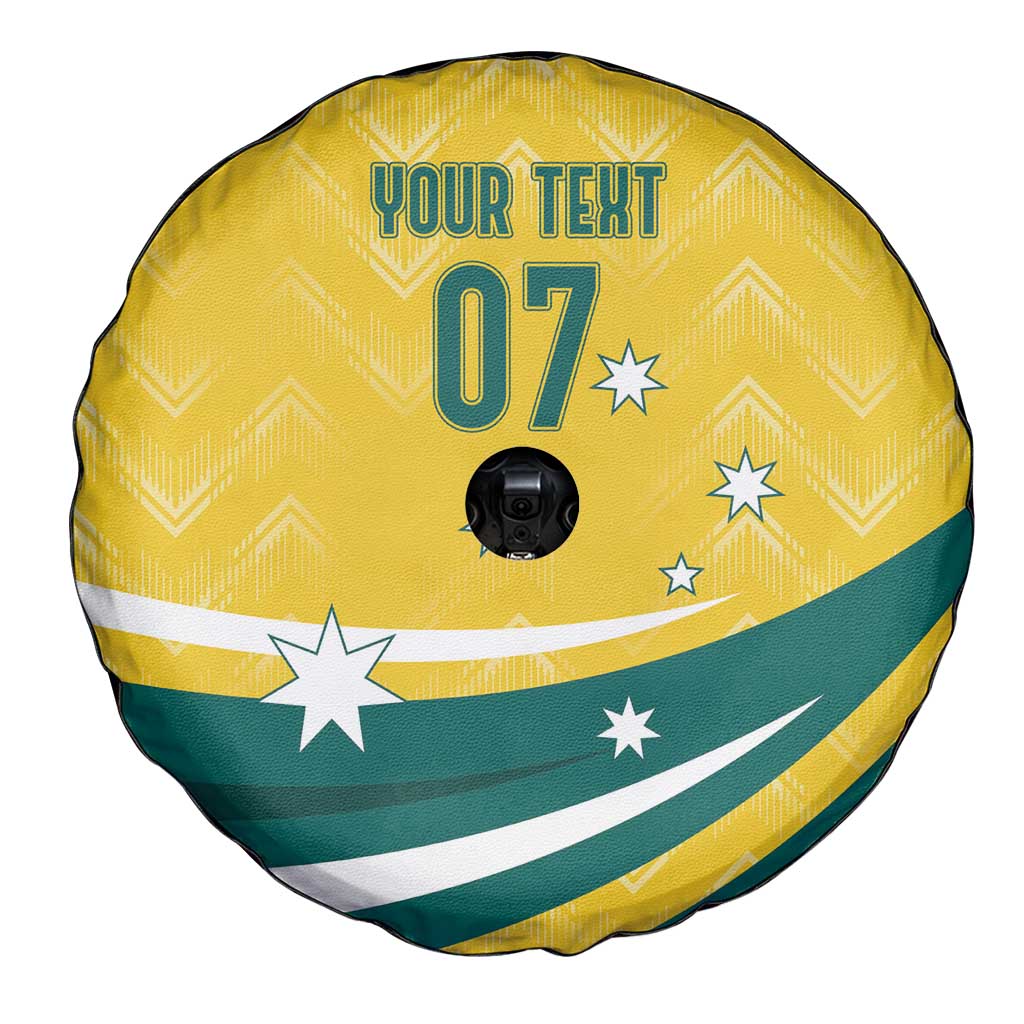 Australia 2024 Olympics Custom Spare Tire Cover Rise of the Roos