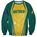 Australia 2024 Olympics Custom Sweatshirt Rise of the Roos