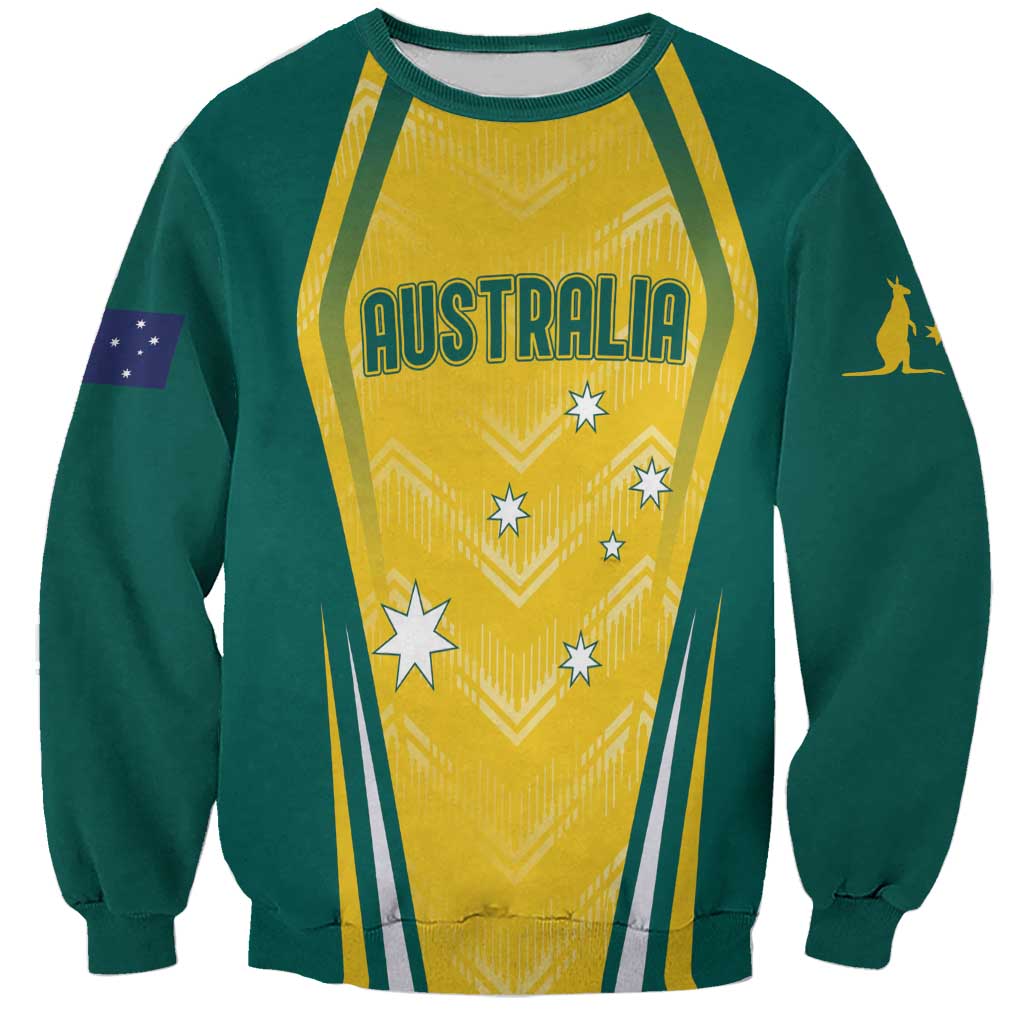 Australia 2024 Olympics Custom Sweatshirt Rise of the Roos