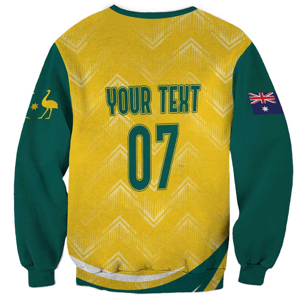 Australia 2024 Olympics Custom Sweatshirt Rise of the Roos