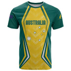 Australia 2024 Olympics Custom T Shirt Rise of the Roos