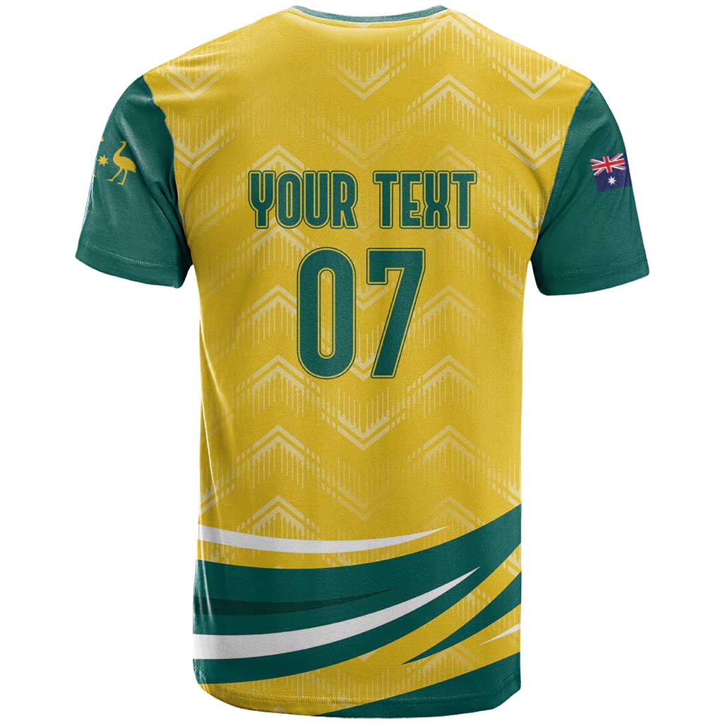 Australia 2024 Olympics Custom T Shirt Rise of the Roos