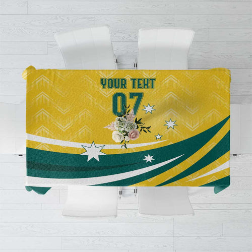 Australia 2024 Olympics Custom Tablecloth Rise of the Roos