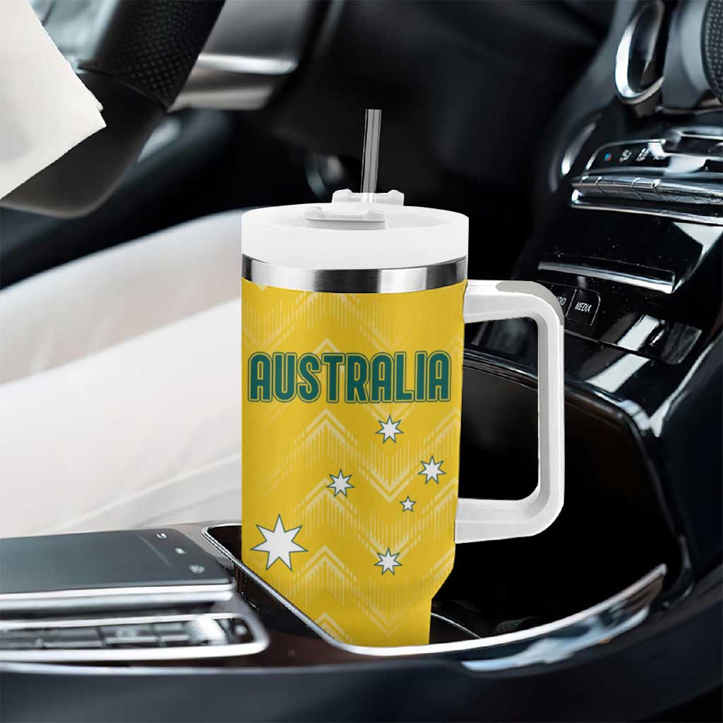 Australia 2024 Olympics Tumbler With Handle Rise of the Roos