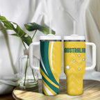 Australia 2024 Olympics Tumbler With Handle Rise of the Roos