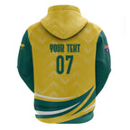 Australia 2024 Olympics Custom Zip Hoodie Rise of the Roos
