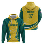 Australia 2024 Olympics Custom Zip Hoodie Rise of the Roos