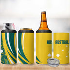 Australia 2024 Olympics 4 in 1 Can Cooler Tumbler Rise of the Roos Aborignal Style