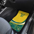 Australia 2024 Olympics Custom Car Mats Rise of the Roos Aborignal Style