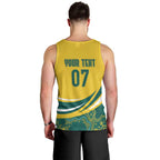 Australia 2024 Olympics Custom Men Tank Top Rise of the Roos Aborignal Style