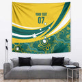 Australia 2024 Olympics Custom Tapestry Rise of the Roos Aborignal Style